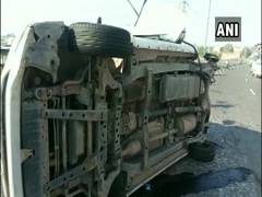 
      
      Punjab: 1 dead, 4 injured after car from Bikram Majithia's...
      
      