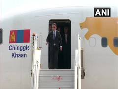 
      
      Mongolian President arrives in India to boost ties
      
      