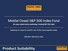 
      
      Motilal Oswal launches first passive fund tracking the...
      
      