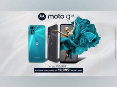 
      
      Motorola g22 goes on sale today on Flipkart
      
      
