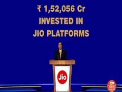 
      
      Google picks up 7.7 per cent stake in Jio for Rs 33,737...
      
      