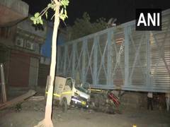 
      
      2 injured after under-construction foot overbridge collapses...
      
      