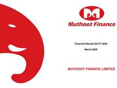 
      
      Muthoot Finance FY20 net profit up 53 pc at Rs 3,018 cr
      
      