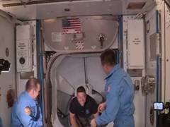
      
      NASA's Crew Dragon astronauts enter International Space Station
      
      
