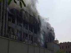 
      
      Operation underway to douse fire at mattress factory in UP's...
      
      