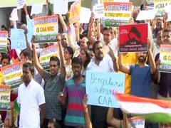 
      
      Bengaluru: People flock to street in support of Citizenship Act
      
      