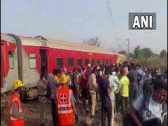 
      
      Two injured in train derailment near Nashik
      
      