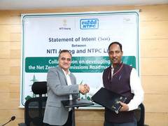 
      
      NTPC inks deal with NITI Aayog for net zero GHG emissions roadmap
      
      
