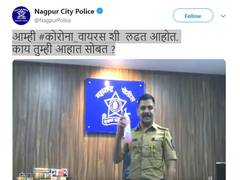 
      
      COVID-19 : Nagpur DCP recreates Deewar film's dialogue to...
      
      
