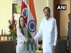 
    VP Naidu holds talks with Costa Rican Legislative Assembly President
    