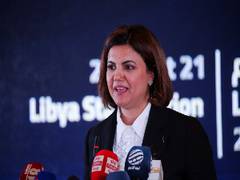 
      
      Libya's presidential council suspend FM Najla al-Mangoush
      
      