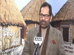 
      
      Union Minister Mukhtar Abbas Naqvi takes dig at Samajwadi...
      
      
