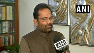 
      
      Union Minister Mukhtar Abbas Naqvi attacks Congress for...
      
      