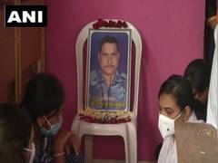 
      
      Budgam terrorist attack: Last rites of CRPF jawan held in...
      
      