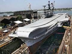 
      
      Indian Navy to berth new aircraft carrier at private shipyard
      
      