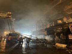 
      
      Maha: Cylinder explodes at Navrang building, firefighting ops...
      
      
