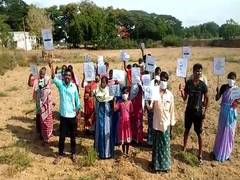 
      
      Farmers in Andhra's Nellore agitate against state govt for...
      
      