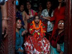 
      
      Nepal's living deities tour around city with arrival of...
      
      