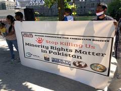 
      
      Overseas Pakistani Christian group holds demonstration...
      
      