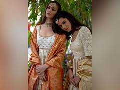 
      
      Rashika Sharma launches new collection for upcoming wedding season
      
      