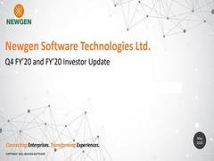 
      
      Newgen Software FY20 revenue at Rs 661 crore, cloud sales up 60 pc
      
      