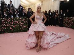
      
      Nicki Minaj goes all pink for Met Gala 2019
      
      