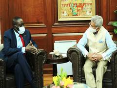 
      
      Jaishankar receives Nigerian NSA Babagana Monguno
      
      