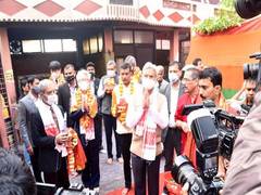 
      
      Jaishankar offers prayers at Kamakhya temple in Guwahati
      
      