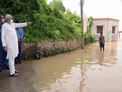 
      
      Bihar CM Nitish Kumar visits areas around river Ganga to...
      
      