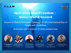 
      
      Launch of global participation campaign for Operation Blue...
      
      