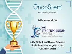 
      
      OncoStem Diagnostics wins CII's Startupreneur Award in...
      
      
