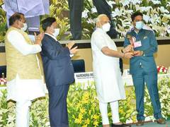 
      
      Prime Minister Narendra Modi Honours the prestigious National MSM
      
      