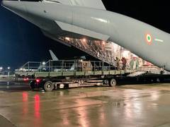 
      
      COVID-19: IAF airlifts 900 oxygen cylinders from Britain
      
      