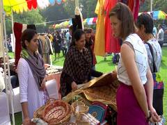 
      
      SEWA NGO displays products made by Kashmiri women at 'Oz Haat...
      
      