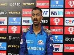 
      
      IPL 13: We bowled really well as a unit, says Krunal Pandya
      
      