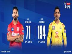
      
      IPL 13: Kings XI Punjab win toss, elect to bat first against CSK  
      
      
