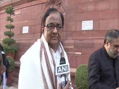 
      
      Happy that BJP's balloon is being punctured: Chidambaram on...
      
      