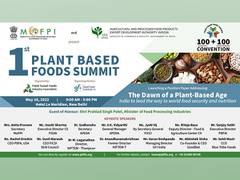 
      
      India's 1st PlantBased Foods Summit on May 26, 2022 in New Delhi
      
      