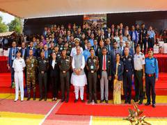 
      
      Rajnath Singh witnesses multi-agency HADR exercise PANEX-21...
      
      