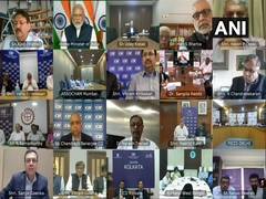 
      
      PM Modi urges industry leaders to continue working from home...
      
      