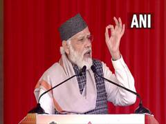 
      
      PM Modi targets Congress in Uttarakhand, says its governments...
      
      