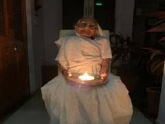 
      
      PM Modi's mother joins nation by lighting diya to mark fight...
      
      