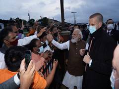 
      
      'Our diaspora is our strength' says PM Modi on warm welcome...
      
      