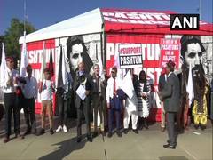 
      
      Pashtun activists hold protest against Pak brutalities
      
      