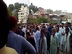 
      
      People in PoK protest against police brutality
      
      