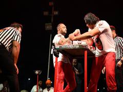 
      
      Arm wrestlers to clash ahead of Vijender Singh's bout in Goa
      
      