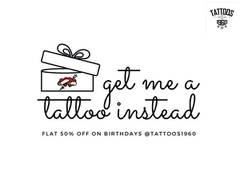 
      
      Tattoos1960 to provide special birthday offer
      
      
