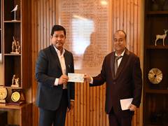 
      
      Star Cement contributes Rs 25 lakhs to Meghalaya CM Relief Fund
      
      