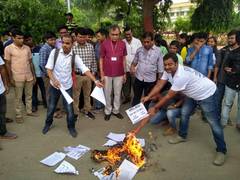 
      
      Doctors protest against NMC bill in Delhi
      
      