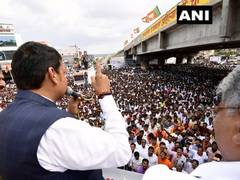 
      
      Fadnavis holds roadshow in Bhigwan as part of his 'Maha...
      
      